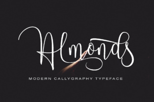 Almonds Script: A Handwritten Font with Modern Character