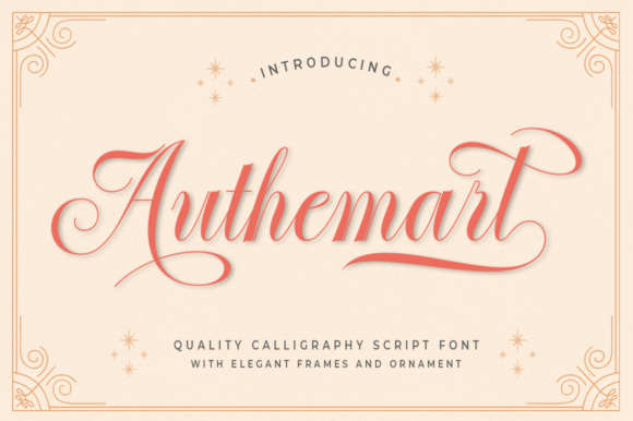 Authemart Script: A Timeless Blend of Vintage Charm and Modern Elegance