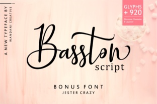 Basston Script: The Elegant Typeface for Modern Brands