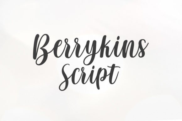 Berrykins Script: A Fresh Approach to Script Typography