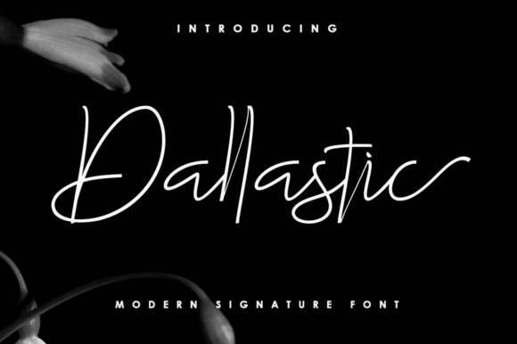 Dallastic Script: Where Vintage Charm Meets Modern Clarity