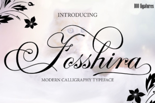 Fosshira Script: A Handmade Font for Authentic Branding