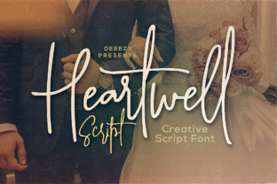 Heartwell Script: A Font with a Crazy Dancing Baseline