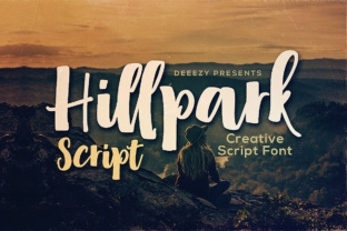 Hillpark Script: A Bold Handwritten Font for Modern Projects