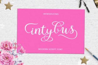 Intybus Script: The Modern Script Font for Creative Projects