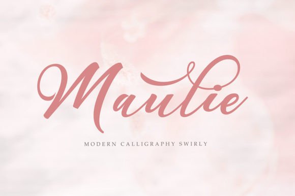 Maulie Script: The Art of Elegant Design