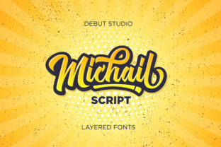 Michail Script: A Dynamic Six-Font Family for Bold Branding