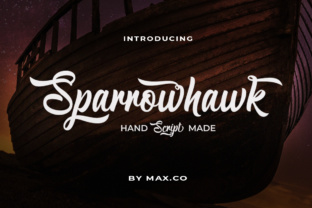Sparrowhawk Script: A Bold Calligraphy Font for Timeless Branding