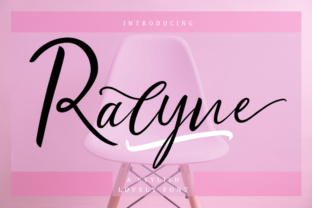 The Charm of Ralyne Script: A Handwritten Font for Modern Design
