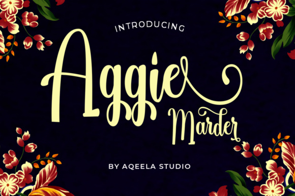 The Dancing Letters of Aggie Marder Script: A Designer's Perspective