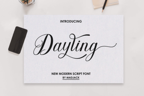 The Sweet, Hand-Lettered Charm of Dayling Script