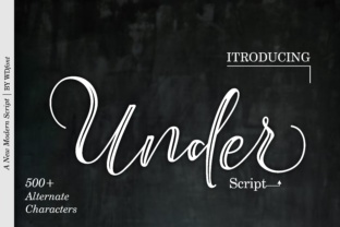 Under Script: The Handwritten Font for Elegant Branding