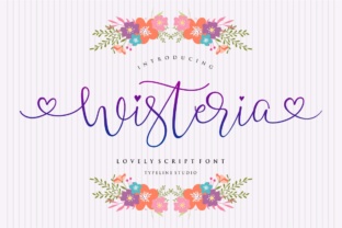 Wisteria Script: A Typeface That Feels Like a Love Letter